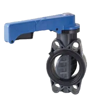 CR-TEC butterfly valves thermoplastic concentric series