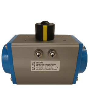 CR-TEC explosionproof actuators gda gsr pneumatic explosion proof actuators