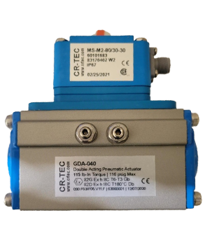 CR-TEC pneumatic actuators mini switch limit switch