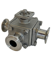 sanitary valves - 3 way