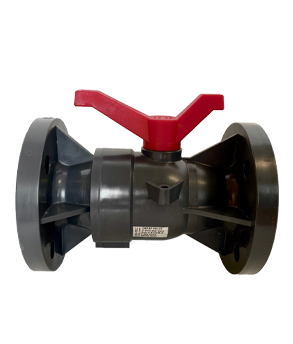 CR-TEC thermoplastic valves crpsf150f 2 way thermoplastic flanged ball valves